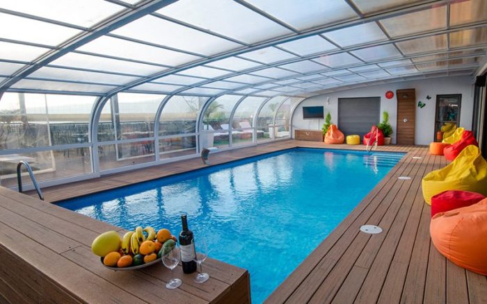 Cubierta para piscina de Vegametal