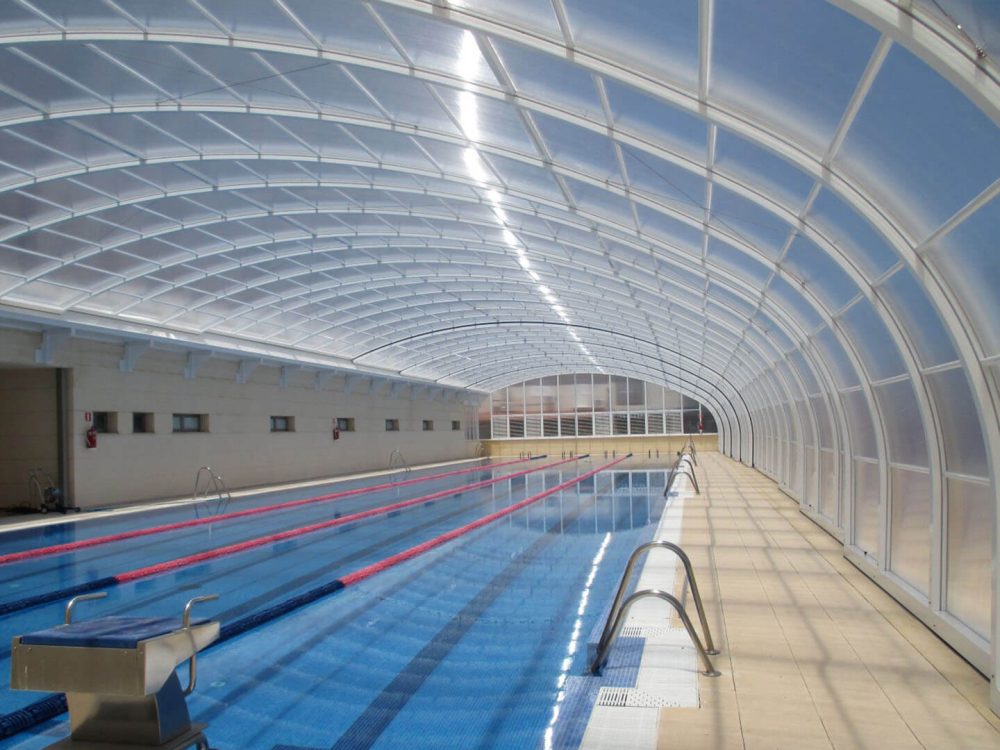 Cubiertas para piscinas de grandes dimensiones