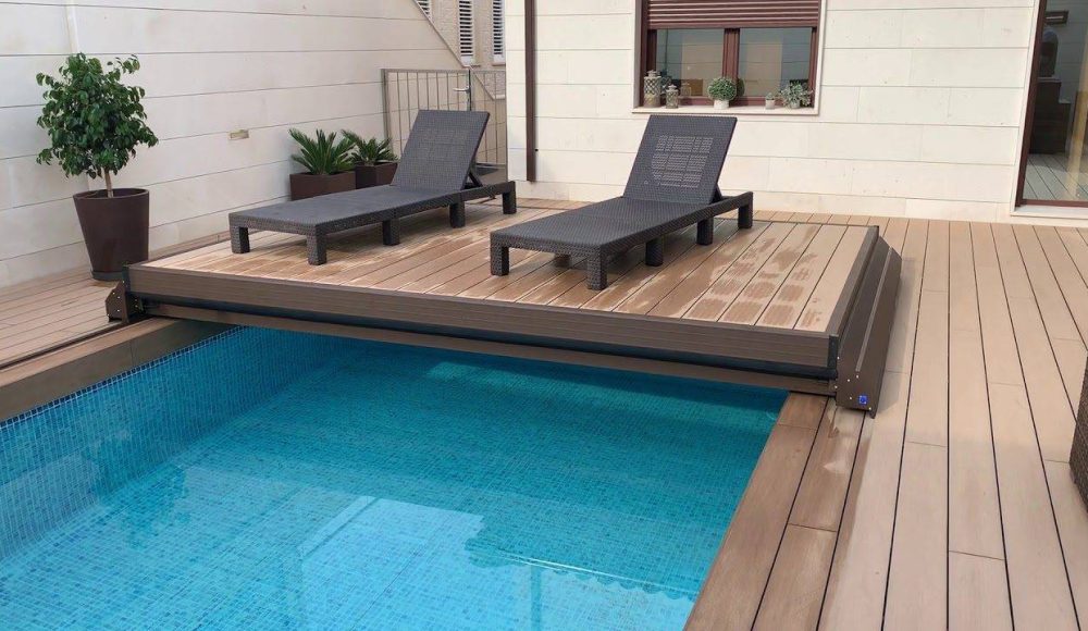 Cubierta plana para piscina - Vega Slide